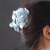 Ponytail Clip Artificial Flower Claw Clip Hairpin Large Shark Clip Peony Flower Hair Claw  Hanfu