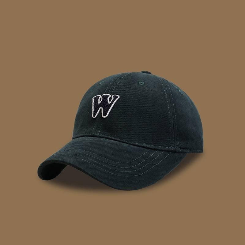 Fashionable Korean Style Baseball Cap Women's Personalized Letter W Couple Students Trendy Casual Sun Hat Men