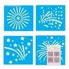 Fireworks Frame Cutting Dies Metal Stencil DIY Scrapbooking Album Paper Card Embossing Craft Decor Art Die Cut Celebrate