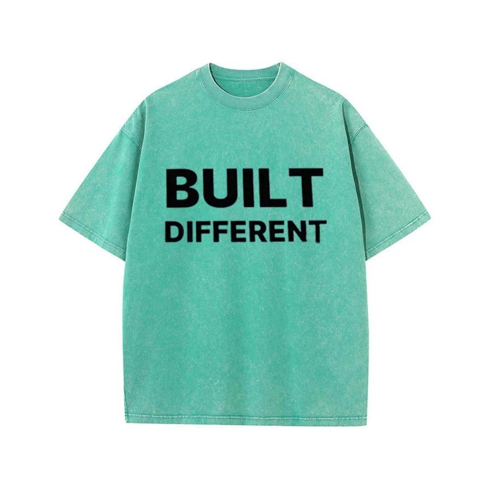 Men's Graphic T-Shirt Streetwear Fashion Cotton Tee Short Sleeve Round Neck Oversized Fit Vintage Print Youth Casual Tops