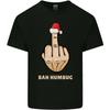Bah Humbug Finger Flip Funny Christmas Rude Mens Light Cotton T-Shirt Unisex T-Shirt