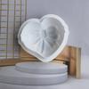 Molde de Silicona Lazo Único Amor Pastel Helado Gelatina Pudín Jabón Mousse Pastel