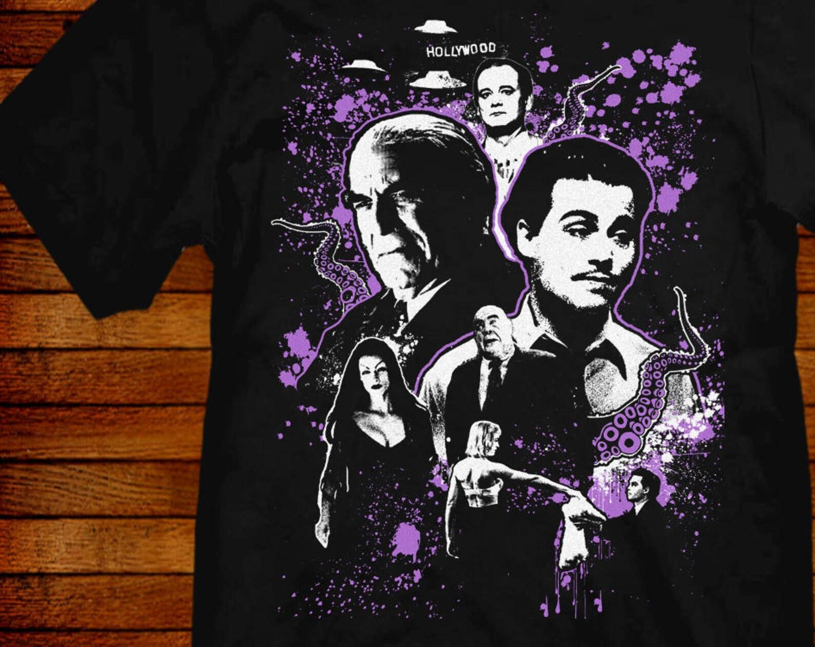 Ed Wood T shirt: Jared Swart Art, Tim Burton Inspired 3XL