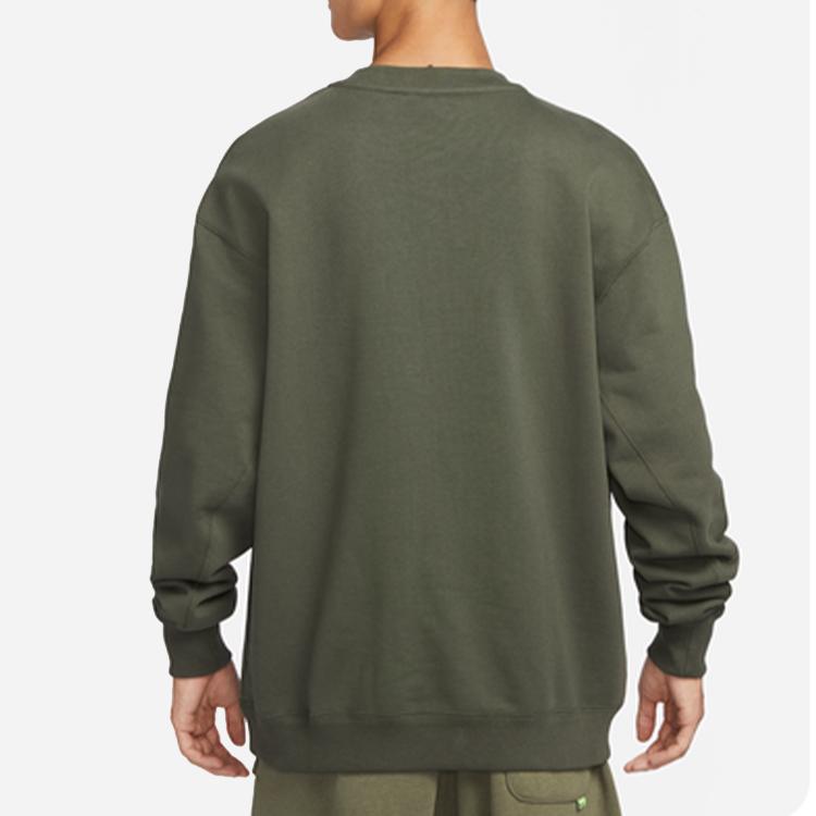New Nike Sweatshirt Men's Khaki Green FV8457-325