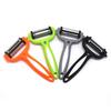 3-in-1 Rotary Multi-functional Melon Grater & Peeler: Portable Stainless Steel Kitchen Tool for Grating and Peeling Fruits