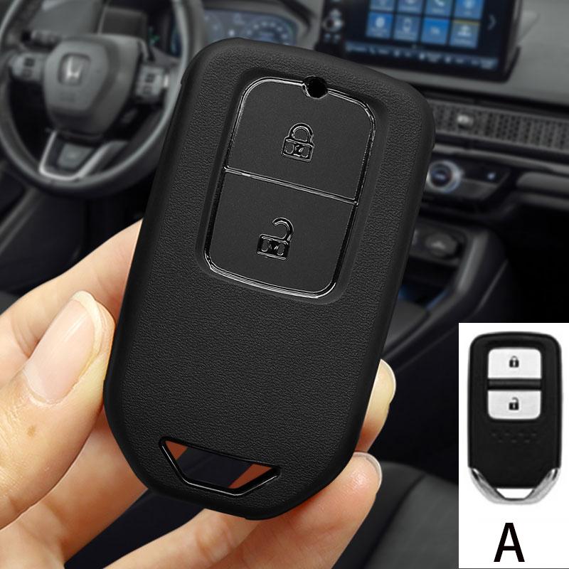 Car Key Case Key Shell Set For Honda Cr-V Accord Odyssey Civic Ect All-Inclusive Protection Keychain Accessories Holder Shell