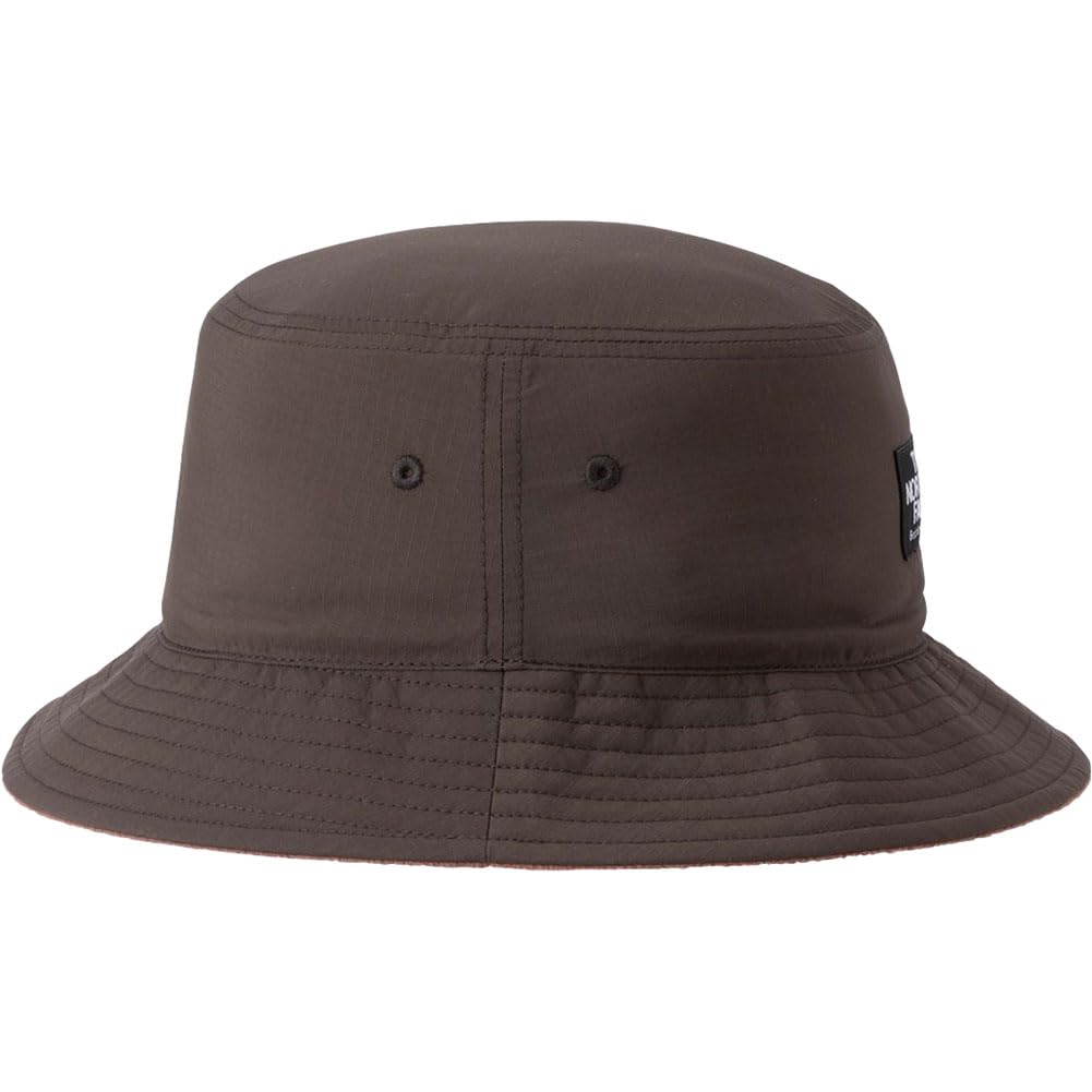 The North Face Reversible Fleece Bucket Cold Weather UV Slate Size M Hat, Unisex, Protection, Protection, Brown/Cappuccino,