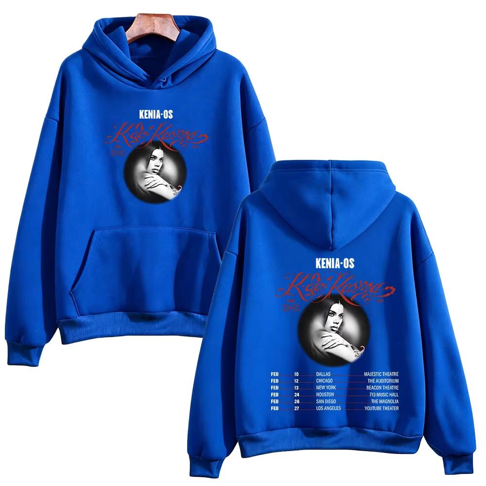Kenia Os K De Karma Tour USA 2027 Hoodies Unisex Harajuku Hip Hop Punk Hoodie Trendy Streetwear for Daily Looks