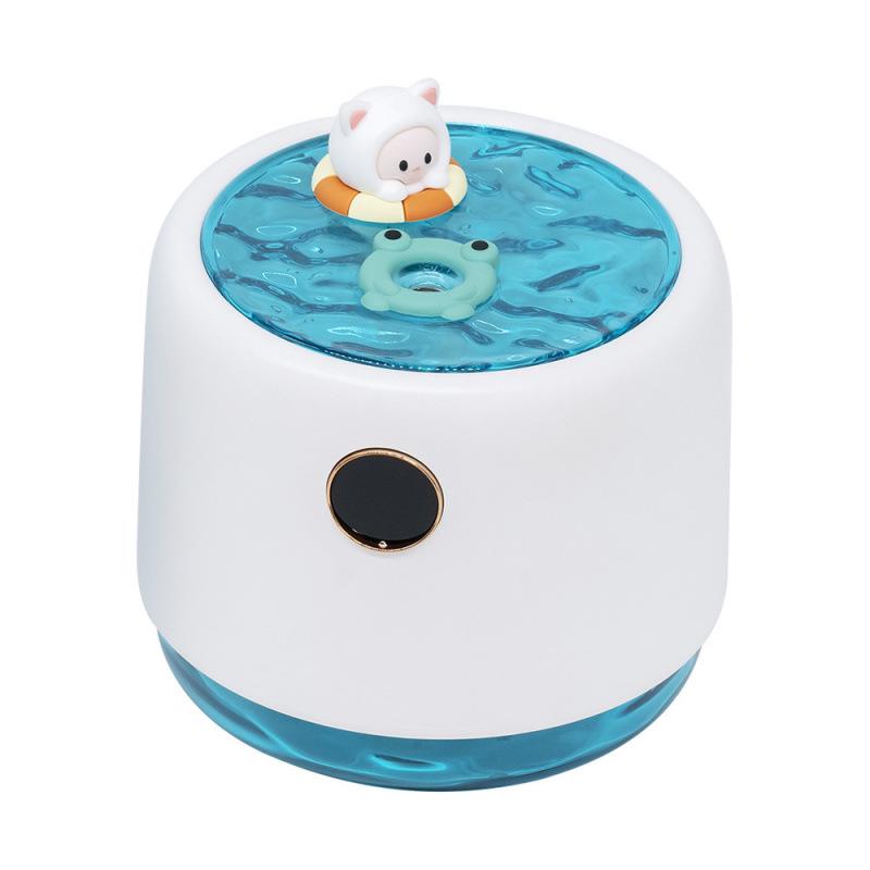 Compact Silent Desktop Humidifier for Bedroom, Office, or Dorm белый