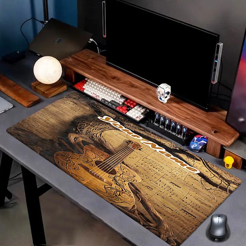 1PC Custom Name Guitar Dreams Harmony Mouse pad, keyboard and mouse desk pad, for computer notebook Birthday Gift For Any Room Or Office