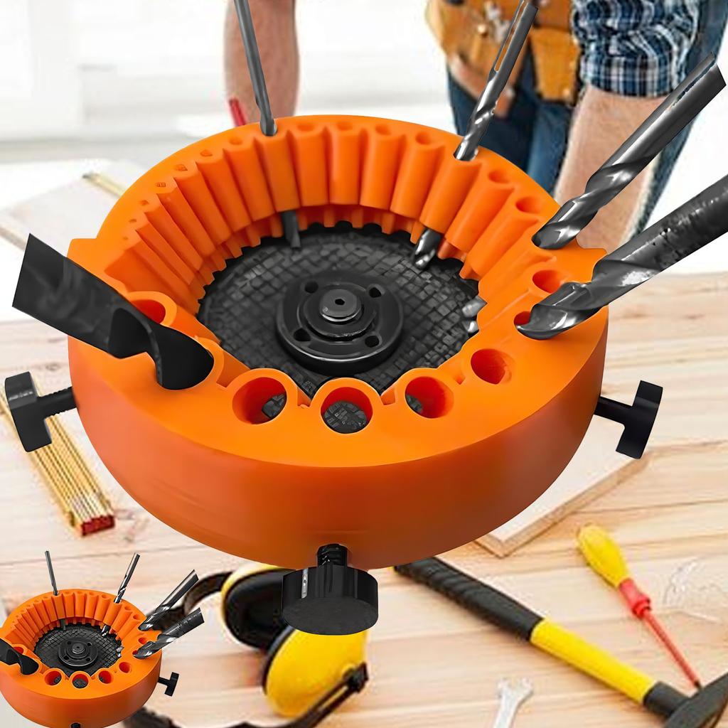 Drill Bit Sharpener for Angle Grinder ABS Power Drill Bit Grinding Attachment for 2 to 13mm Drill Bits