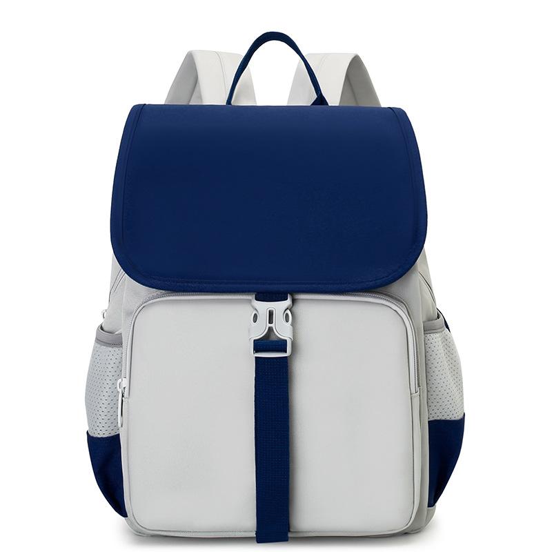 

Children Backpack Simple Designer Bags Student Backpack Large Capacity Back To School Bags Cute Backpack Sports Bag Mochilas Sac one size темно-синього кольору