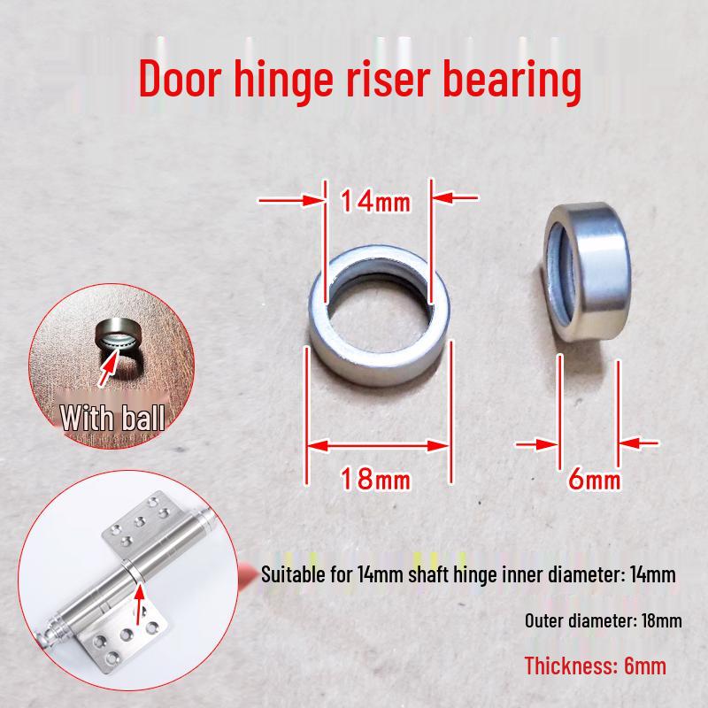 Stainless Steel Main Door Detachable Hinge with Ball Bearing Washer Shim