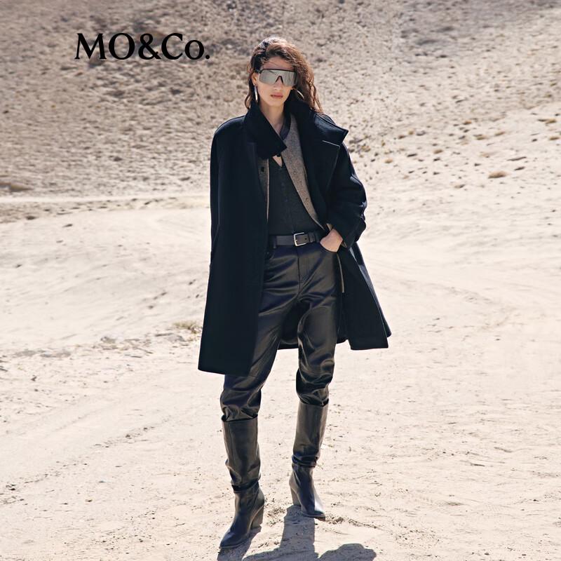 

MO&Co. Women s 100% Wool High-Neck Pullover Sweater XS