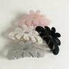 Exquisite French Retro Acetate Flower Hair Claw Clip Sweet Elegant Large Hair Clips Fashion Versatile Hair Accessories for Women