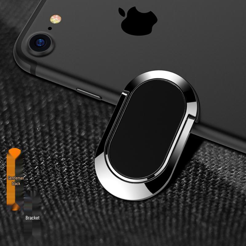 Adhesive Metal Hook Phone Ring Stand with Suction Cup
