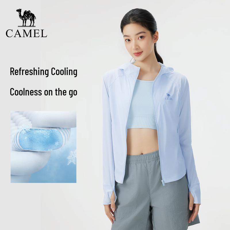 CAMEL Women's UPF300+ Outdoor Sun Protection Jacket