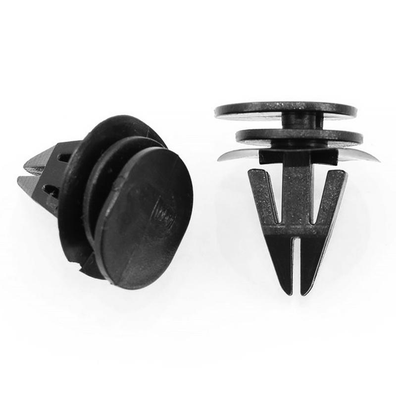 20 STÜCK Auto Außen Seitenleisten Verkleidungsclips Nieten Schwarz für BMW E46 X5 E53 MINI COOPER S D R50 R53 R55 R56 R57 R58 R59 07131480419