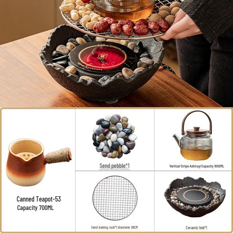 Electric Ceramic Tea Brewing Stove Set