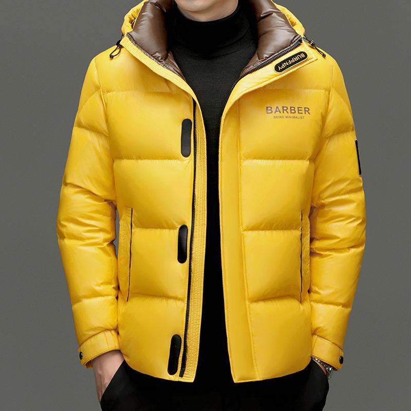2025 Men`s Hooded Casual Business Down