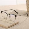 2024 Trendy Unisex Titanium Frame Anti-Blue Light Myopia Glasses 2437