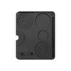 Silicone Coffee Machine Mat & Drip Tray - Two-in-One Square Tamper Mat for Countertops