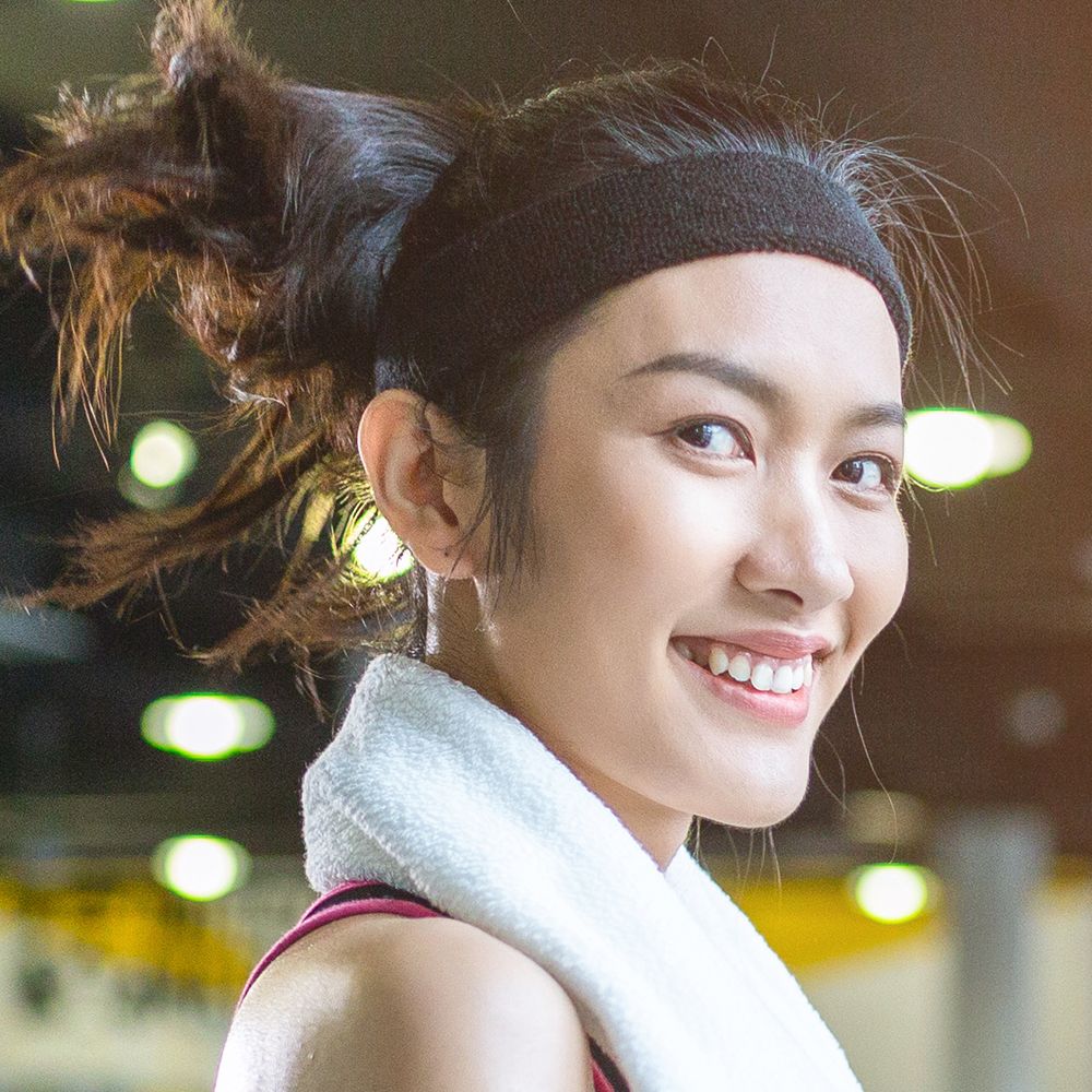 1PC Hair Accessories Fitness Yoga Headwear Solid Color Sports Headbands Yoga Hair Bands Elastic