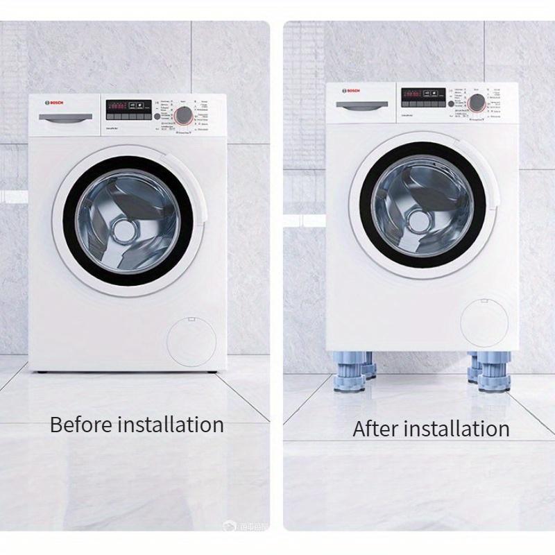 Adjustable Anti-Slip Pads with Leveling Feet - Heavy Duty EVA Shock Absorbers, Anti-Slip Shock Pads and Stabilizers for Washers, Refrigerator