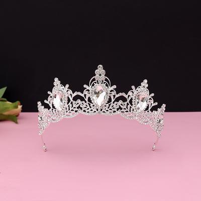 Bridal Crown European and American Baroque Bridal Headwear Birthday Adult Ceremony Crown New Hair Accessories