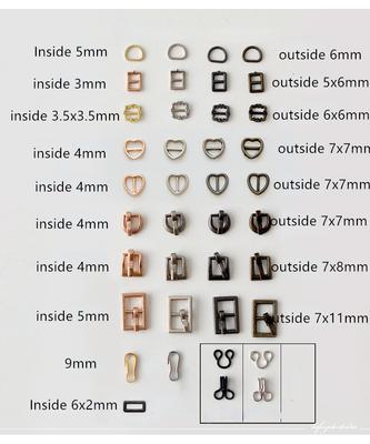 20Pcs Mini Buttons For Diy Doll Clothes Bag Jeans Metal Buckles Handmade Clothing Scrapbooking Buttons Sewing