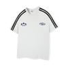 ULIFEZIP Sporty Synergy Women'S Oversized Track V-Neck Short Sleeve T-Shirt 4 Colors [Ulzv_5609]