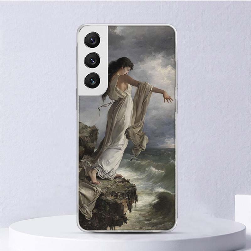 Malerei Kunst Renaissance Weiche Hülle Für Samsung Galaxy M12 M21 M30S M31 M32 M51 M52 Handyhülle Note 8 9 10 + 20 Ultra J4 J6 Plus J8