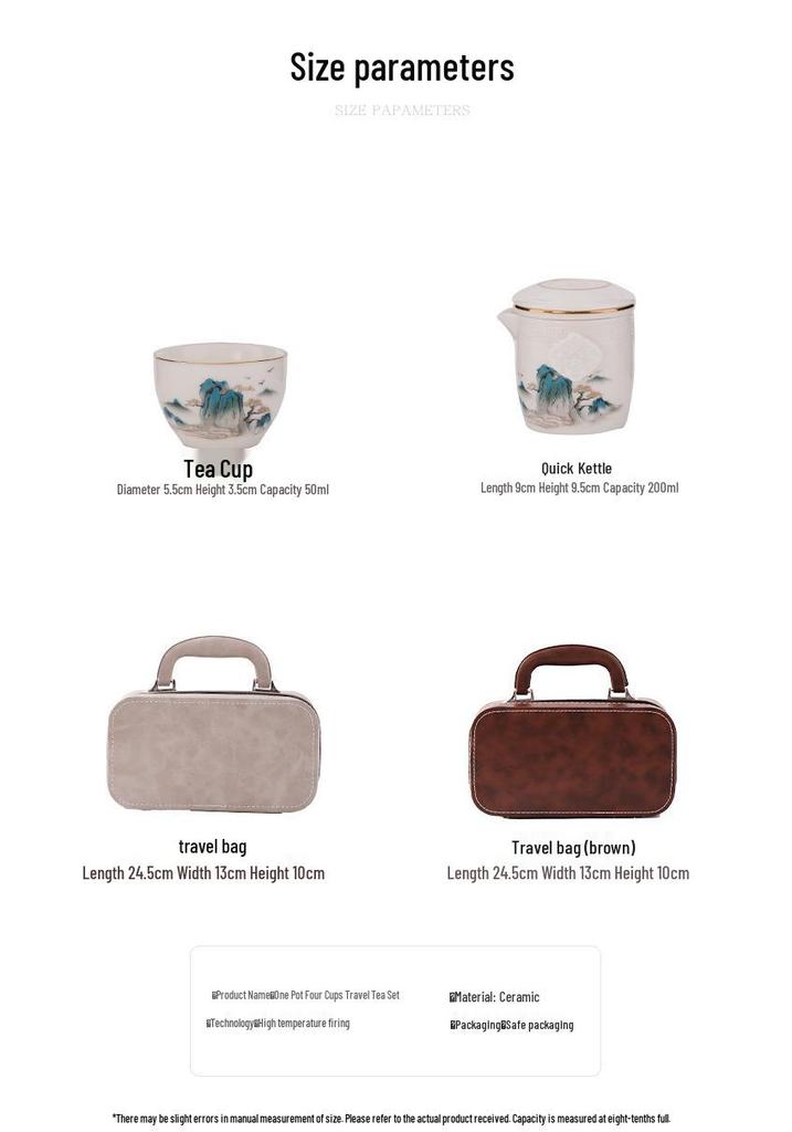 Panda-Themed Jade Tea Set 2024: Cultural Sichuan Travel Set - Perfect for Home, Outdoor Use & Gifts