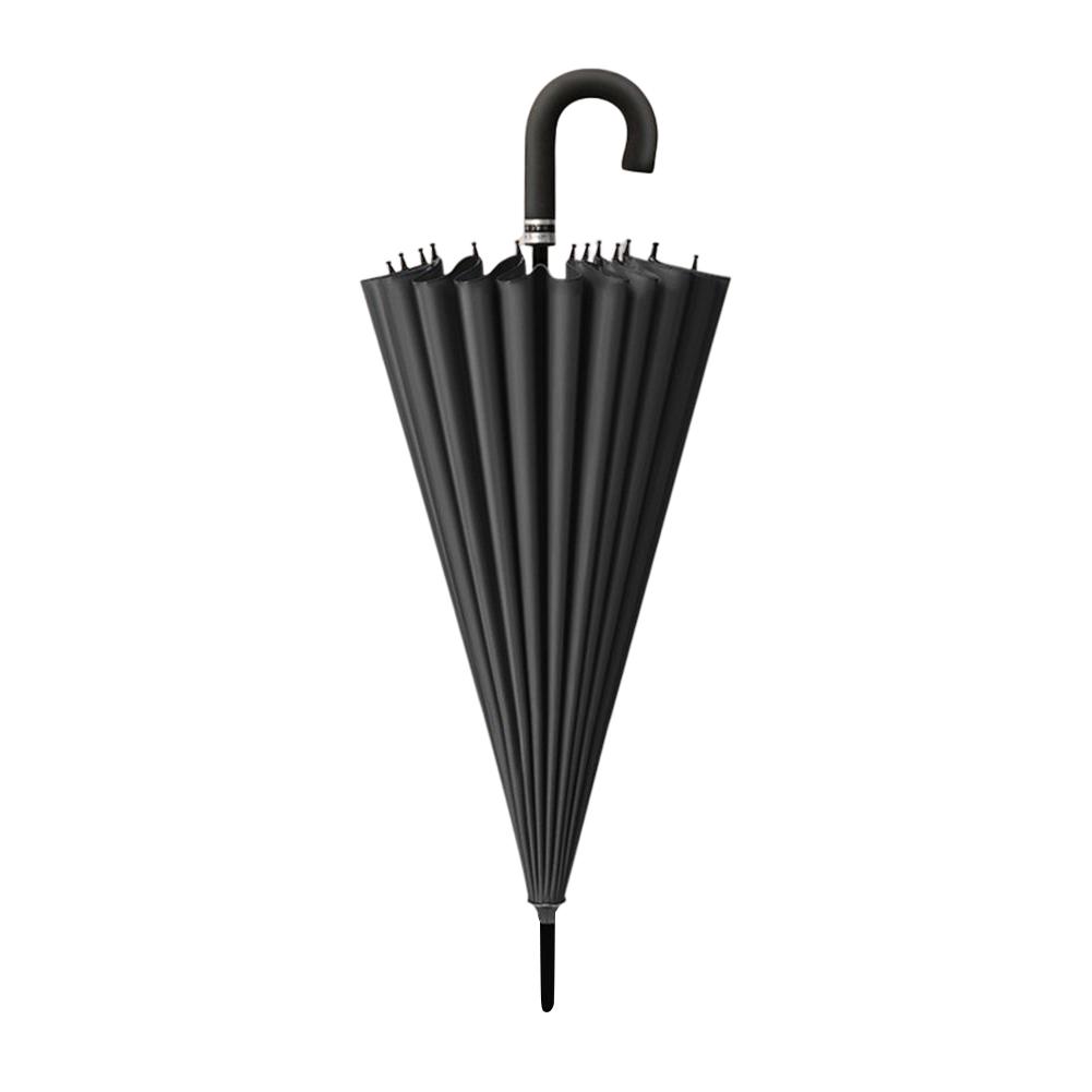 24 Bone Long Handle Umbrellas Creativity Flowering in Water Large Umbrella Reinforcement Windproof Parasols Sun Rain Umbrellas