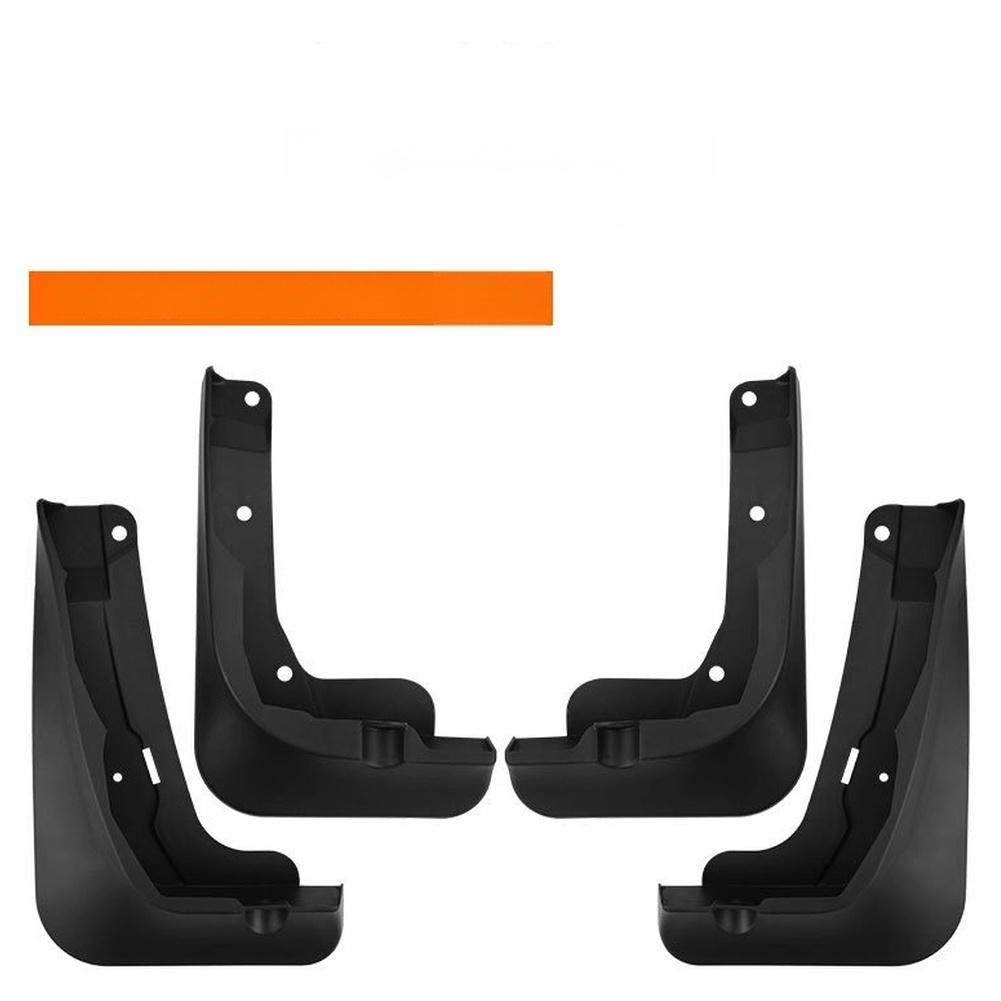 Paraspruzzi in PP Nero per Toyota RAV4 2026+ Copertura Completa Set da 4 Pezzi Paraspruzzi Ruote Anteriori Posteriori 315x200mm 325x210mm