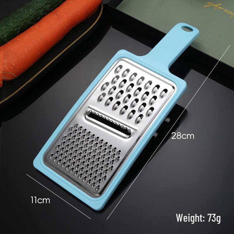 Wutuo 3-in-1 Edelstahl Gemüseschneider und Reibe