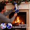 Santa Claus Climbing Rope Ornament Musical Lighted Hangable Christmas Decor Indoor Wall Mounted Charm For Kids Adults Home