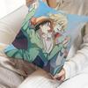 HHowls Moving Cartoon Castles Pillow Gift Home Office Decoration Bedroom Sofa Car Cushion Cover Case 45x45