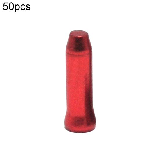50Pcs Bike Bicycle Brake Shifter Inner Tips Shift Cables End Caps Cycling Parts