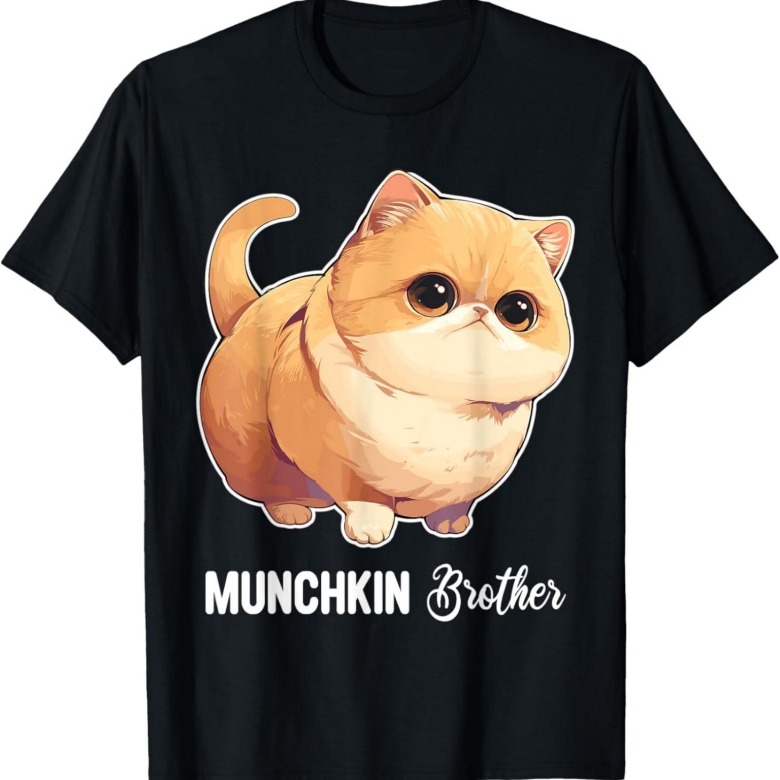 Munchkin Cats Kitten Munchkin Brother T-Shirt S