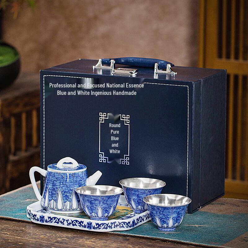 

Silver Cabbage Prosperity Kung Fu Tea Set