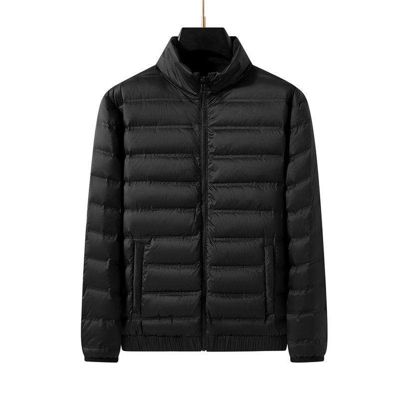 Light down jacket men's 2025 autumn and winter warm new three-proof ribs jacket women's jacket down liner