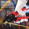 Terminals Crimp Pliers Interchangeable Dies Wire Crimper Crimping Tools Ratcheting SN-48B/SN-58B PH2.0 XH2.5 JST2.5 VH3.96