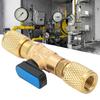 Valve Connector Adapter Brass Refrigerant Cooling   Valve G1 or 4 Inch with High Pressure Resistance, Stable Performance and High Accuracy for