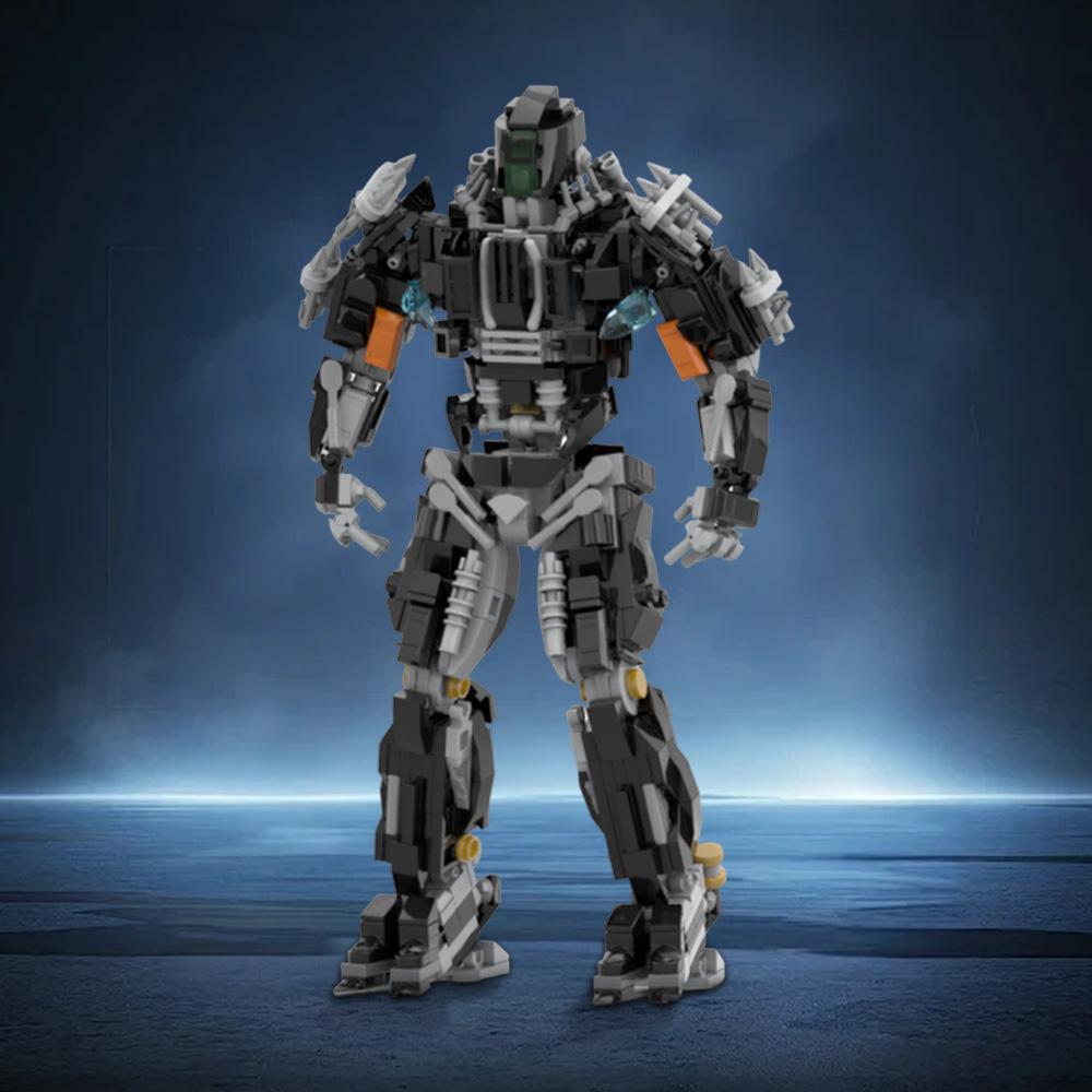 MOC Transformersed Lockdown Building Blocks Model Movie Transformed Autobot Lockdown Bricks Assemble Toys Kids Birthday Gifts