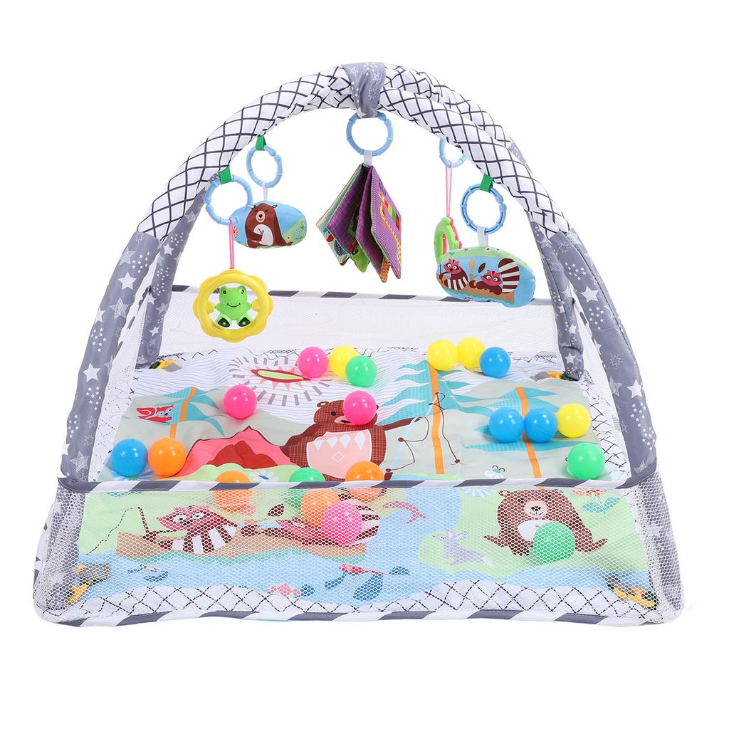 Mata gimnastyczna dla niemowląt Basen z piłeczkami Zabawki o wysokim kontraście Umiejętności motoryczne Mata do zabawy dla niemowląt do leżenia na brzuszku