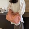 Fashion Nylon Hobos Crossbody Bags Solid Casual Zipper Women's Bags  High Capacity Solid Color Single Shoulder Totes Bag