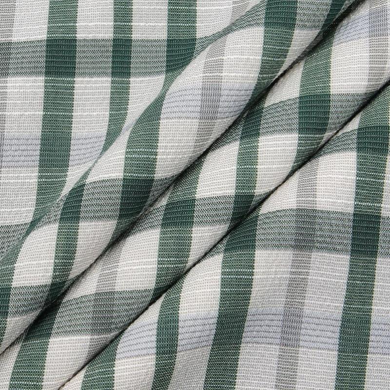 Daks 26ss Wool Blend House Check Summer Short Sleeve Regular Fit Casual Shirt D1