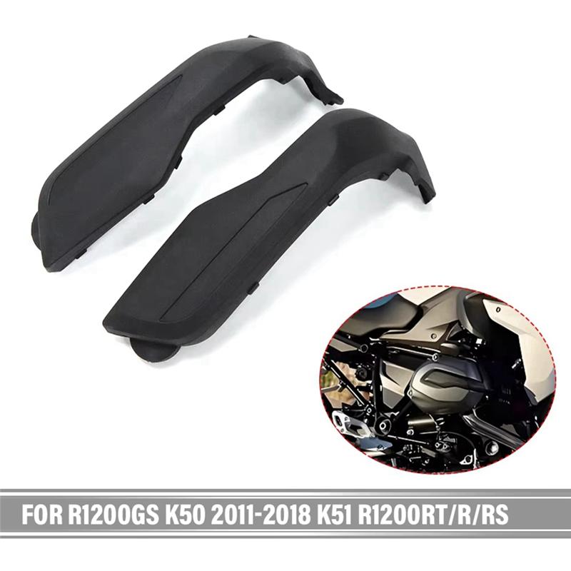 A03Z-Motorcycle Ignition Coil Hood Spark Plug Cover Guard Frame Guards Buffer For BMW R1200GS K50 K51 2012-2018 R1200RT