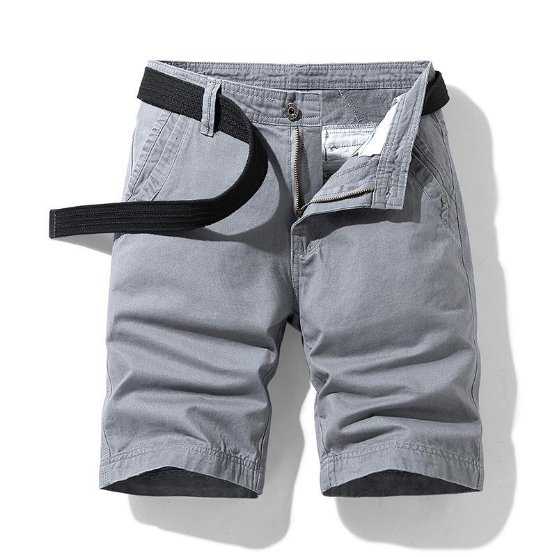 Men's Casual Mid-Length Beach & Sports Shorts - Loose Fit for Tennis, Basketball, Workwear
